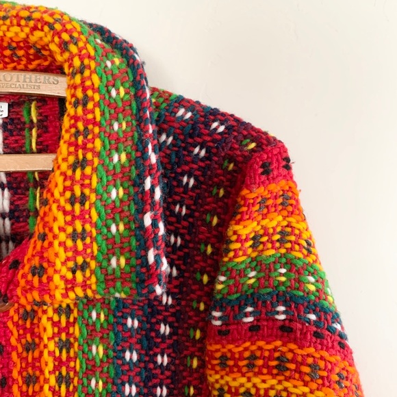 VTG | Hand Woven Coat - Picture 4 of 5
